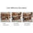 Microcrystalline stone minimalist coffee table
