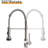 LED Kitchen Faucet With Pull Down Sprayer, Single Handle Single Lever Kitchen Sink Faucet