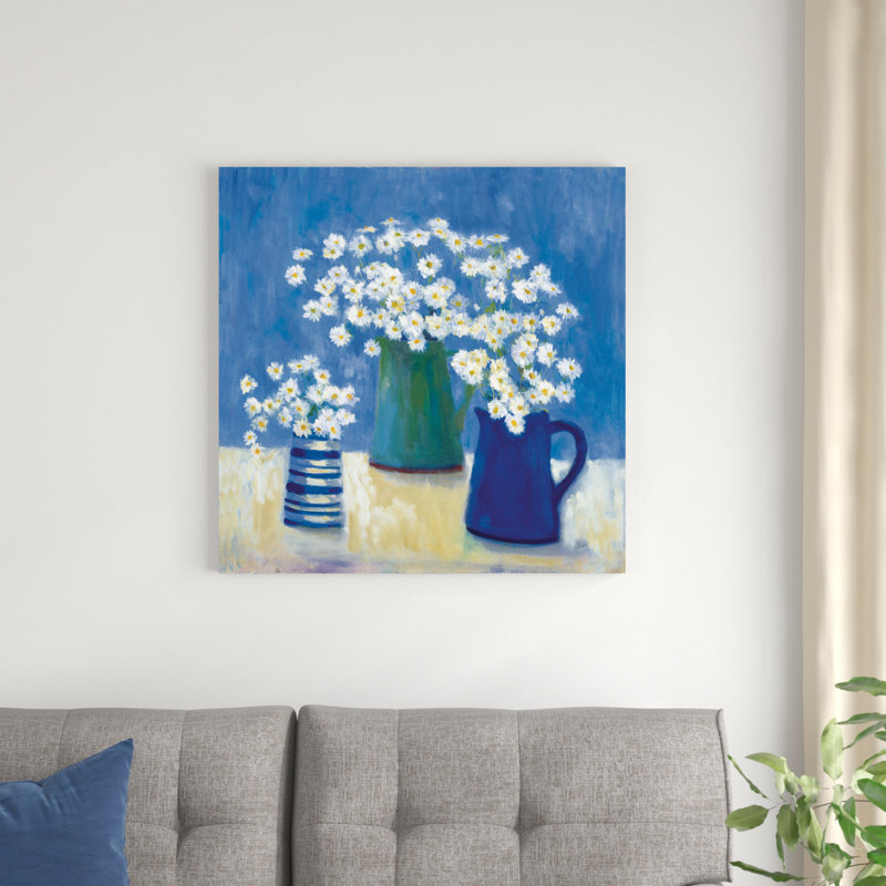 " Summer Daisies ", 30" H x 30" W x 1.25" D
