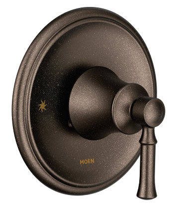 Robinet de douche à pression équilibrée avec poignée levier Dartmoor, Bronze huilé