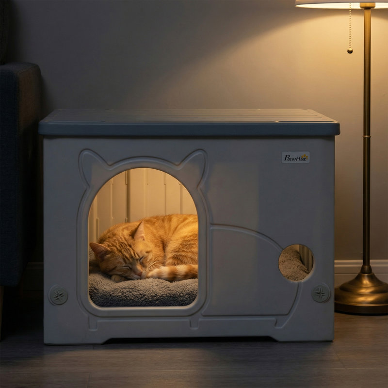 Fleece@@Wool Nest Pet Bed