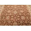 Tapis zone en laine 10 pi 9 po x 11 pi 10 po one-of-kind noué la rouille/bourgogne/brun 8 pi 9 po Almazan