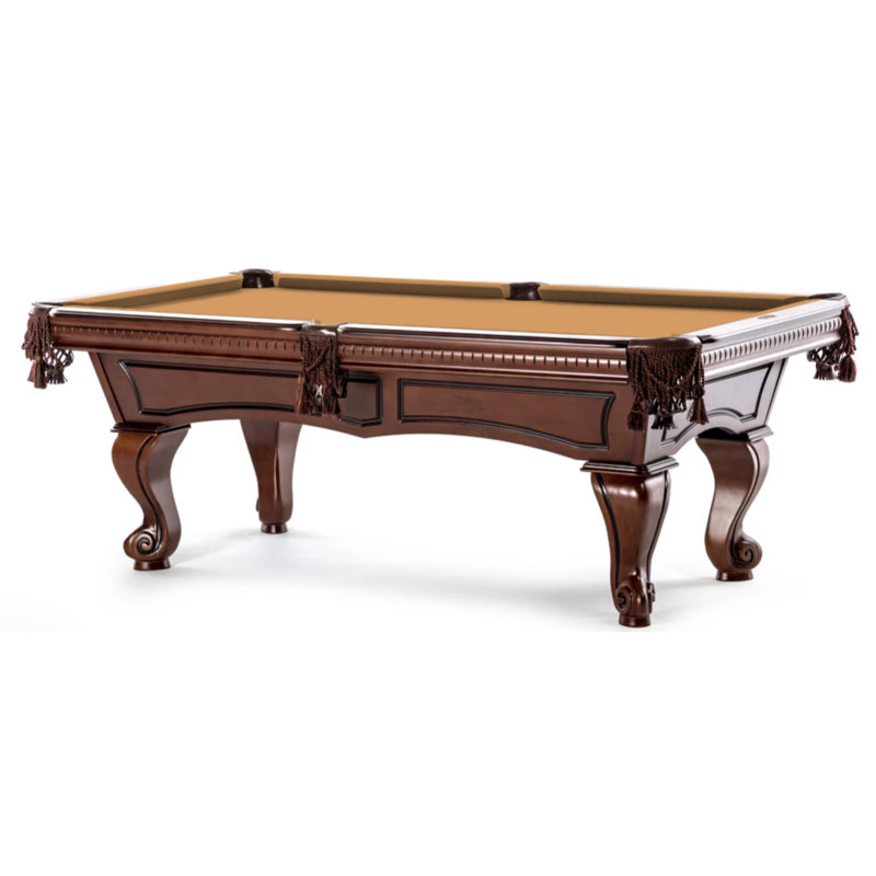 Spencer Marston Venetian Pool Table (White Glove Installation Included - $699 value), Camel, 7ft