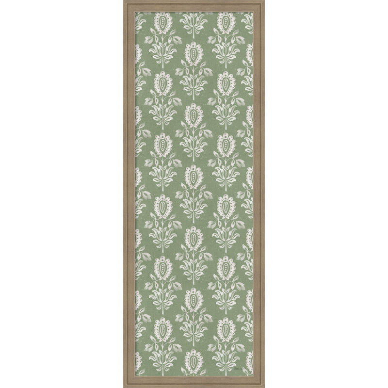 Tableau magnétique encadré en tissu, babillard à motif floral 14 x 38 pour l'organisation murale