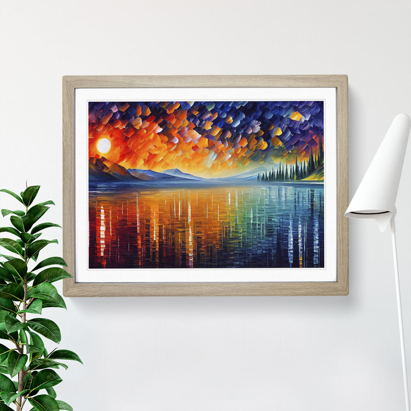 Glowing Lake Vol.3 - Single Picture Frame Print