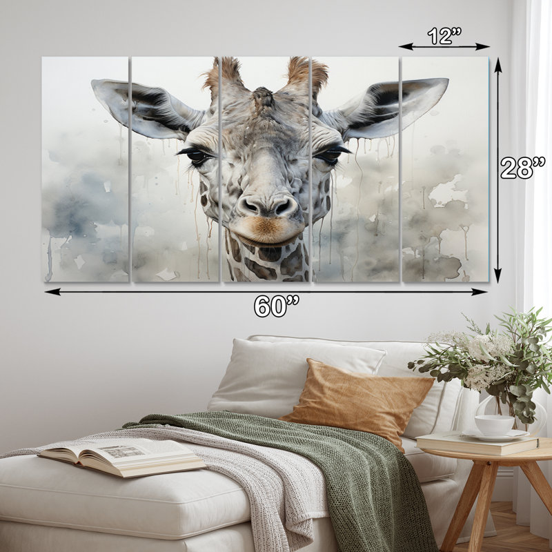 Girafe 5 pièces