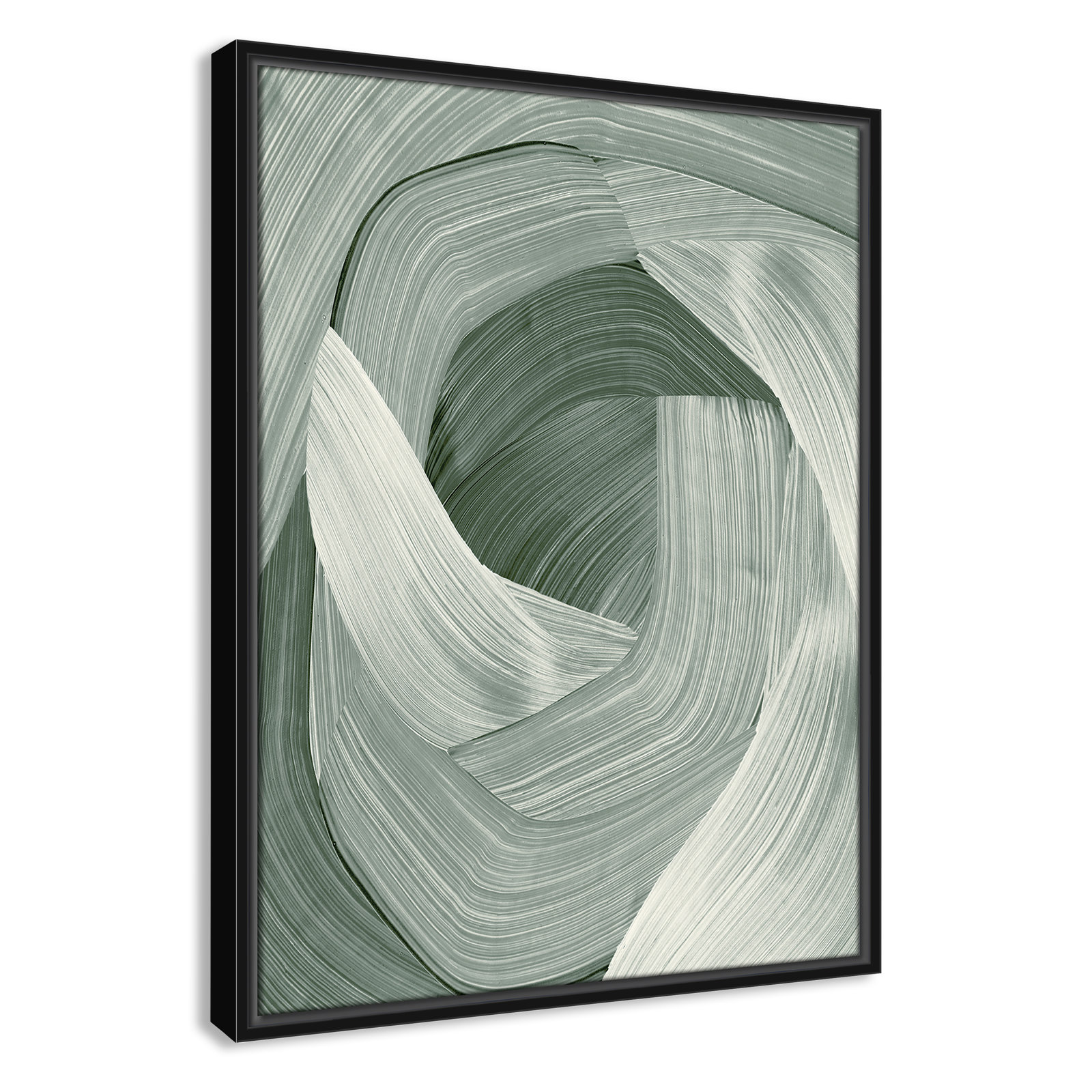 Wyn "Enriched Emerald" Print, 25.5" H x 19.5" W, Black 