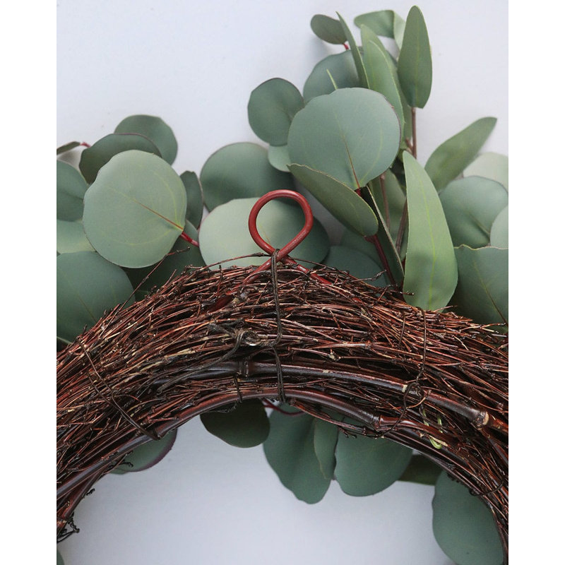 Couronne d'eucalyptus artificiel 24 po