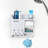 ULTI-MATE Dispenser 3 Shower Caddy w/Mirror-7442647