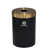 Black/Satin Brass