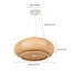 19.65Inch Bamboo Vintage Ceiling  Lighting-840553021