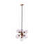 Lampe suspension contemporaine 7 lumières