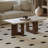 Wabi-sabi Stone Top Single Coffee Table-98343953-98343951