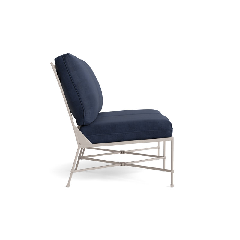 Venetian Outdoor 2 - Seat Loveseat, Dove, Fusion Neptune