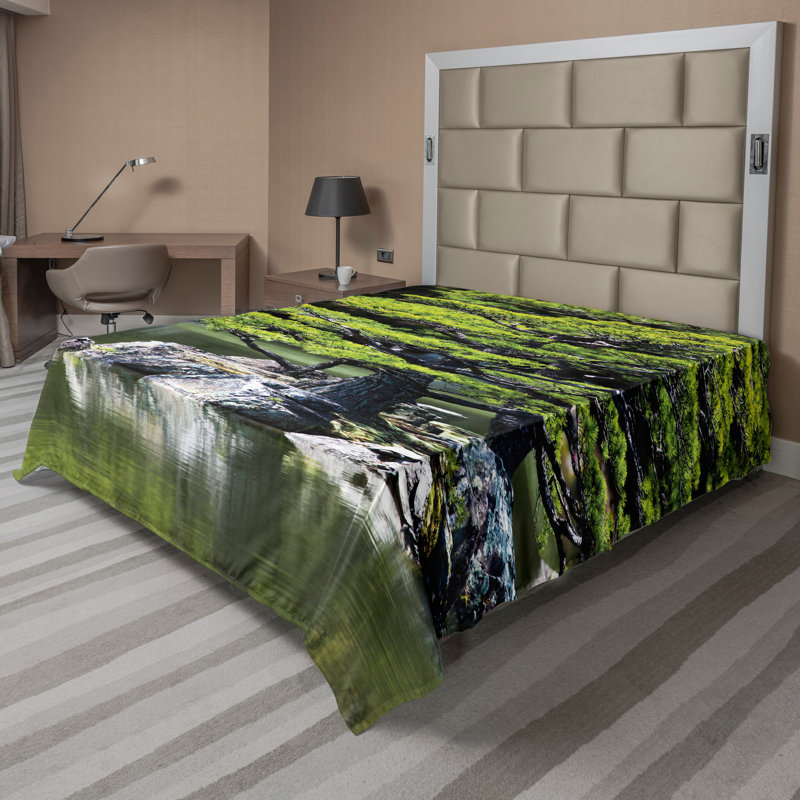 Drap plat Ambesonne, Drap plat pour très grand lit californien