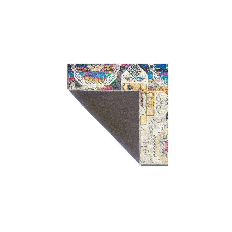 Tapis tissé Starry, Sous-tapis rectangulaire de 3 pi 3 po x 4 pi 11 po