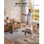Table de lit mobile 70 cm (L) x 40 cm (P) avec roulettes dissimulées, idéale pour le lit, le canapé ou le bureau à domicile. Support réglable en hauteur pour ordinateur portable, chariot avec plateau inclinable et porte-gobelet, marron.
