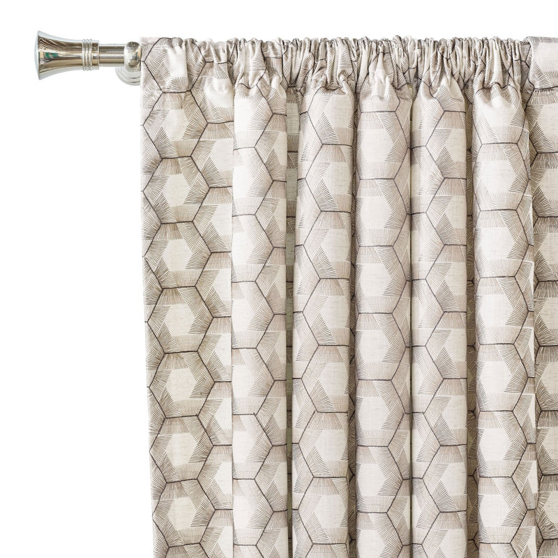 Talena Room Darkening Curtain, 48" W x 108" L