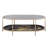 Glass Top Single Coffee Table