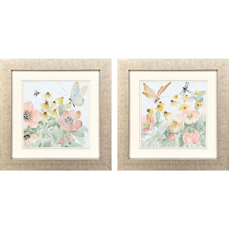 «Garden Joy», art encadré