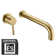 1 Handle Bathroom Bath Faucet with Lefted-Hand, Bathtub Faucet with Brass Rough-in Valve