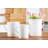 White Handthrown Crock-130431168