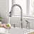Senlesen Pull Out Kitchen Faucet with Soap Dispenser