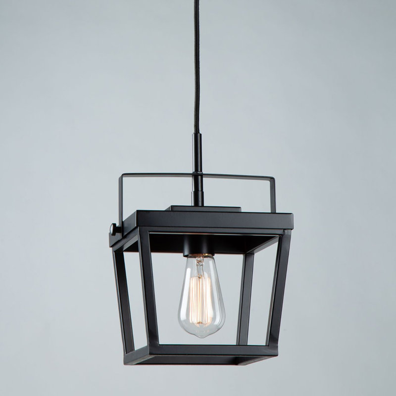 Luminaire suspendu linéaire simple à 1 lumière Carriage