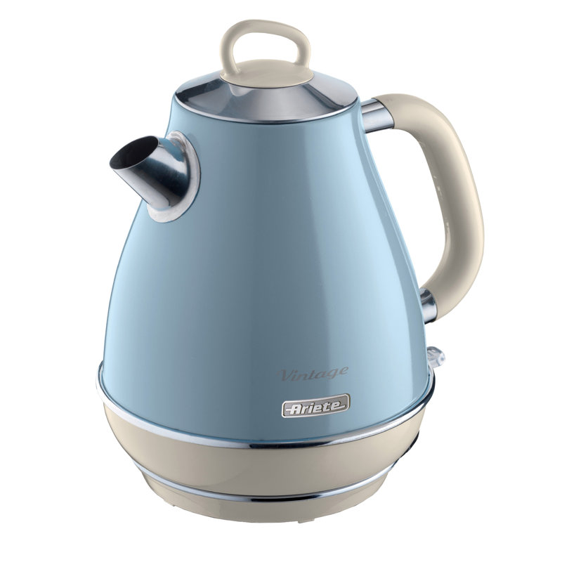 Ariete Vintage 1.7L Electric Kettle Blue, Blue