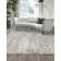 Abrienne Soft Shiny Modern Grey/White Rug