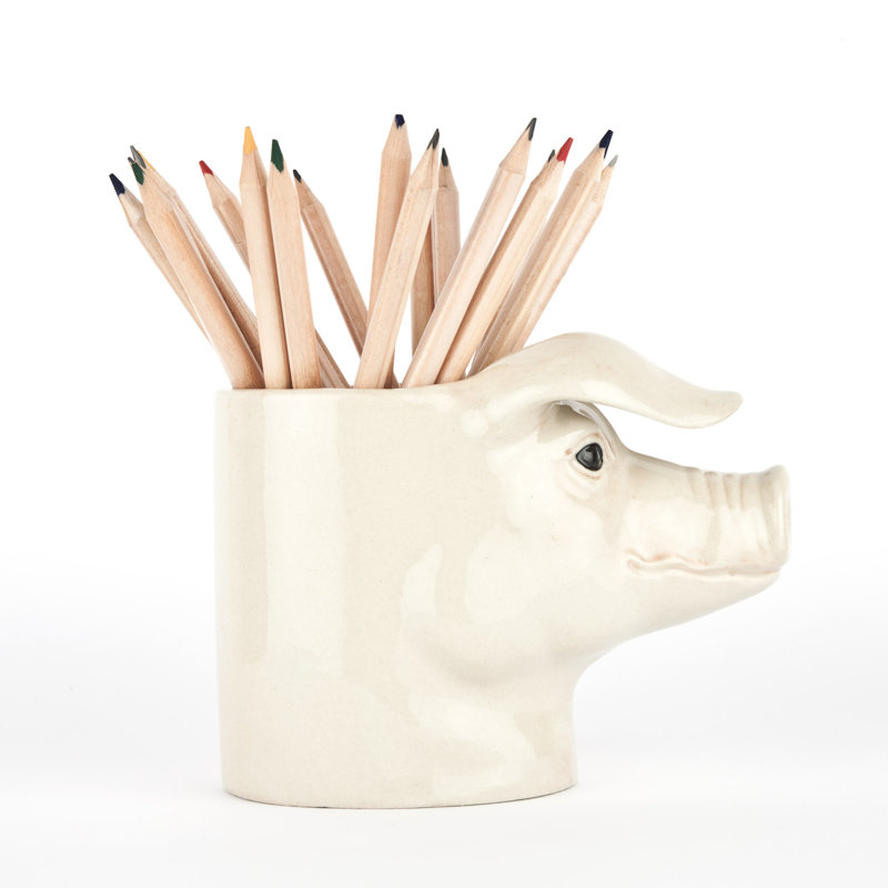 Pencil Pot - Pig - British Lop Pig