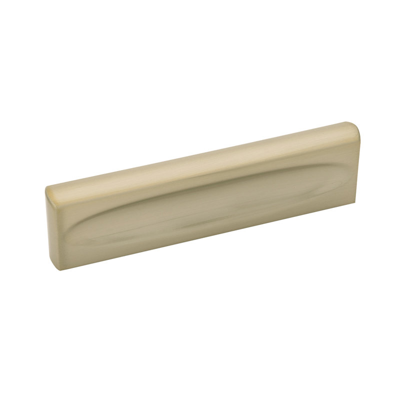 Ingot 5 1/16" Center to Center Bar Pull, 3 3/4", Chrome