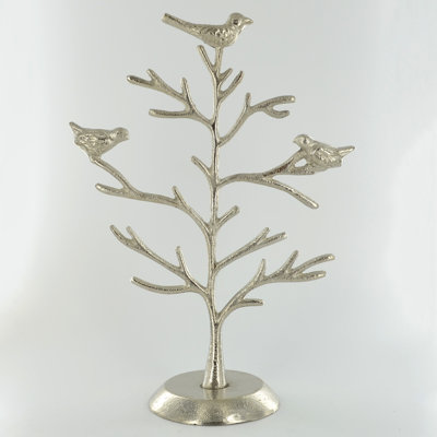Metal Jewellery Stand + Hooks