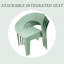 Chaise d'appoint en polypropylène Haze Green