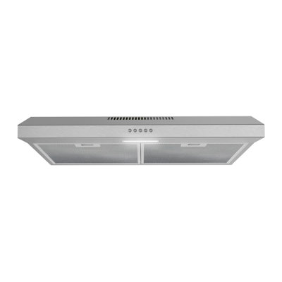 Streamline 30 In. T-3007-1-DT Staletti Ducted Undermount 80 CFM Range Hood In Brushed Stainless Steel With Mesh Filters, Push Button Control, LED Light