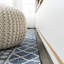 Tapis intérieur / extérieur bleu / ivoire Ramadan Tribal Bohemian-1619449326