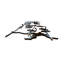 Negrete Steel Wall 9 - Hook Wall Mounted Coat Rack