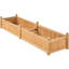 Rilynne Solid Fir Wood Rectangular Garden Planter with Drainage-1165762303