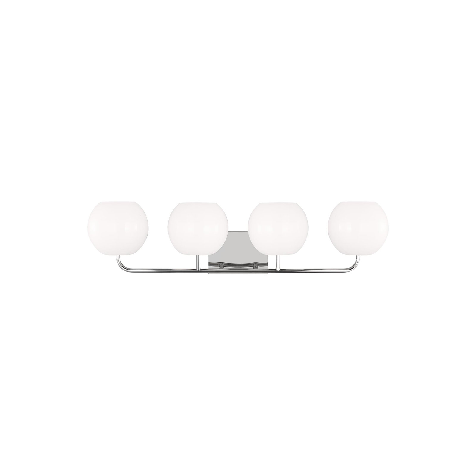Jorund 4 Light Dimmable Vanity Light, Chrome, No