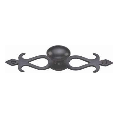 Heritage Brass Heritage Cabinet Knob Oval/Backplate Design 32mm