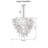 Lowestoft Glass Dimmable Geometric Chandelier-282193646-282186434