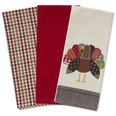 Cotton Embroidered Dish Cloth Kitchen Towel