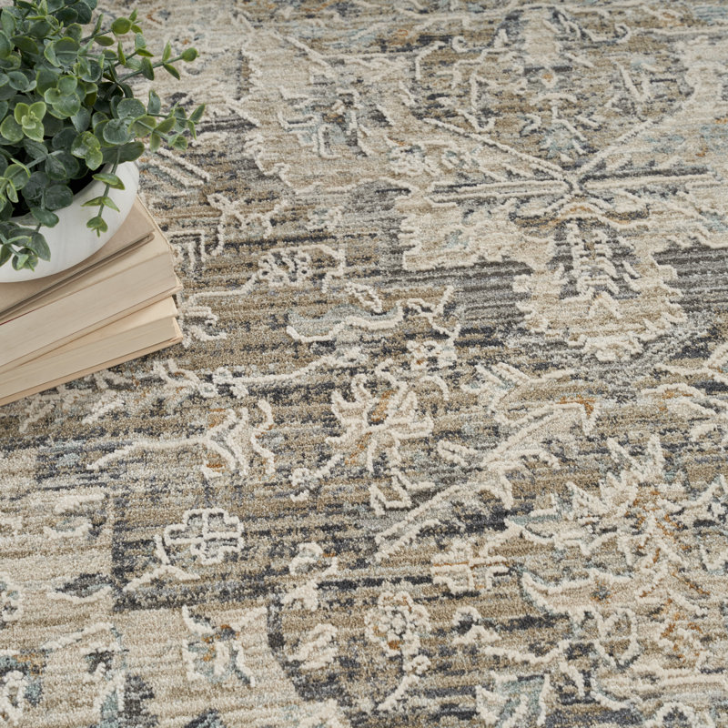 Gazzo Oriental Indoor Rug, Round 7'10"