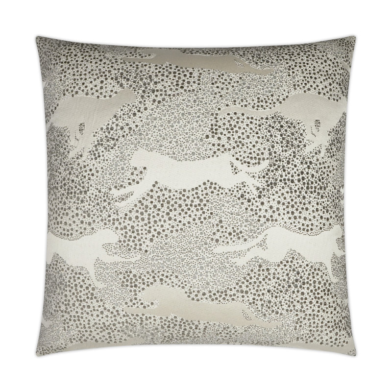 Jaglion Pillow Cover & Insert, Smoke, Bolster 14"H x 42"W