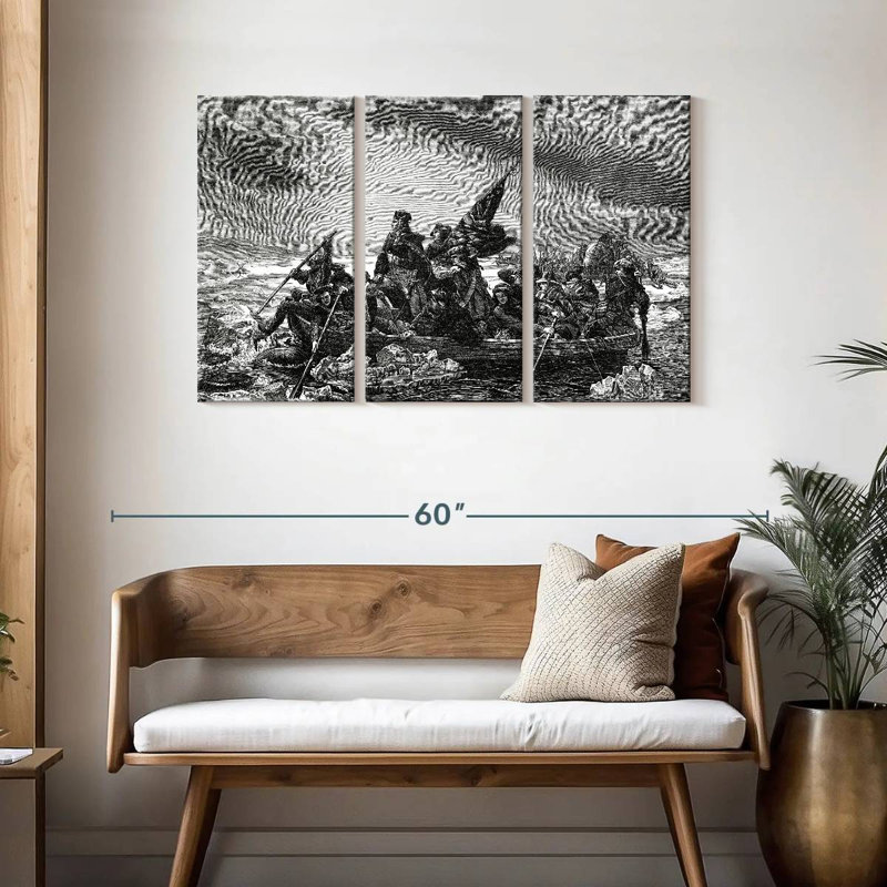 George Washington River, 28" H x 45" W