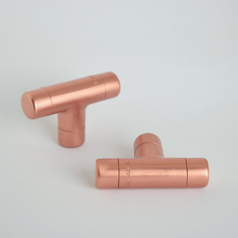 Copper Knob T-Shaped