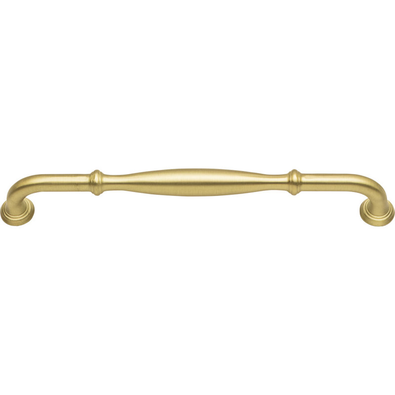 Tiffany Bar Pull, Brushed Gold, 3 3/4"