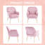 Fauteuil d'appoint en velours-1684419731