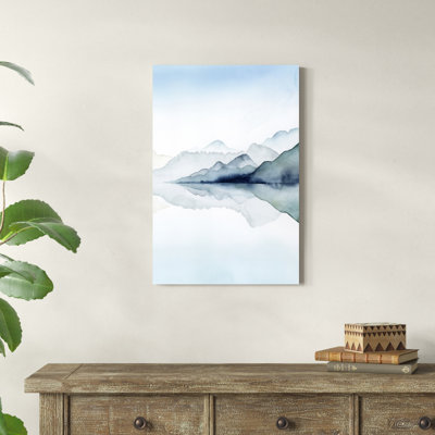 «Glacial II», peinture sur toile