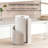 Wooden Paper Towel Holder with Top Load Space Design for Kitchen and Table Decor, Anti Skid Base, Eco Friendly Mango Wood & Metal Rod - Whitewash / Nickel-665833112-665833113